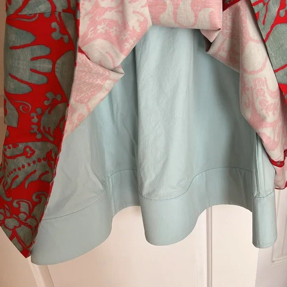 ALICE + OLIVIA FREDIA PUFF SLEEVE MIDI DRESS IN SIZE 2 - Picture 6 of 7